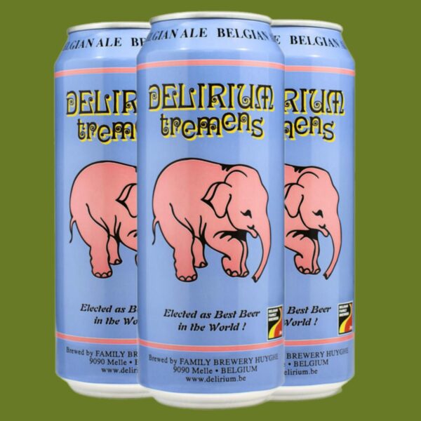 DELIRIUM TREMENS BELGIAN PALE ALE 16 oz DELIRIUM TREMENS BELGIAN PALE ALE 16 oz