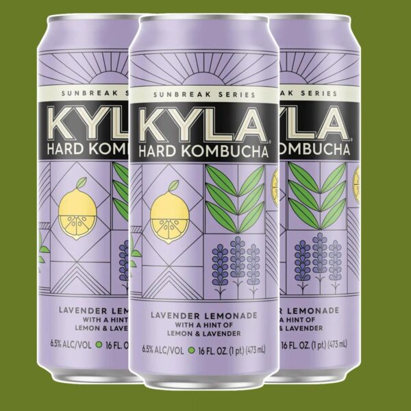 KYLA LAVENDER LEMONADE KOMBUCHA 16 oz