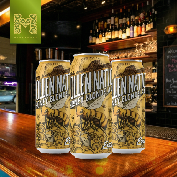 POLLEN NATION HONEY BLONDE ALE 16 oz