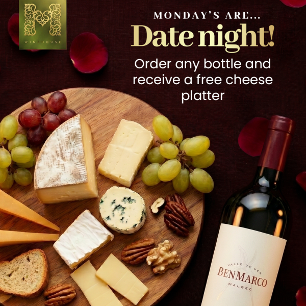 MONDAYS ARE FOR WINE & ROMANCE